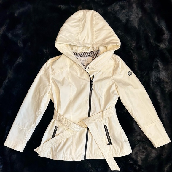 Jessica Simpson White Jacket - Size XL - Picture 1 of 4